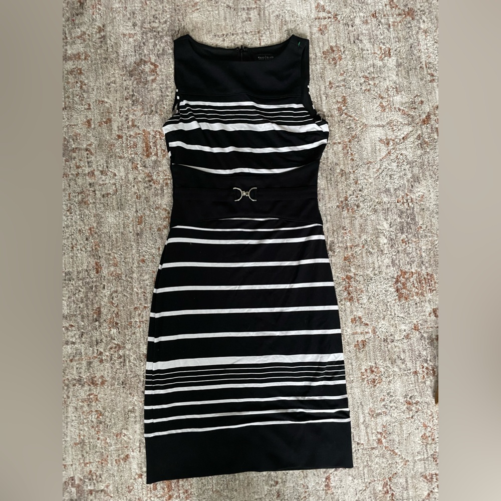 White House Black Market Striped Dress